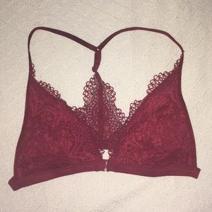 •SOLD• Victoria's Secret Lace Red Bralette